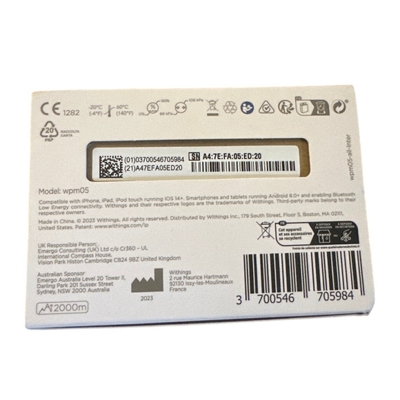 NEW Withings BPM Connect Clinically Validated Smart Blood Pressure Monitor - Picture 6 of 6